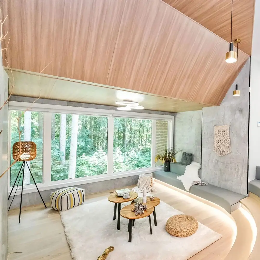 Interior project planning and material coordination discussion